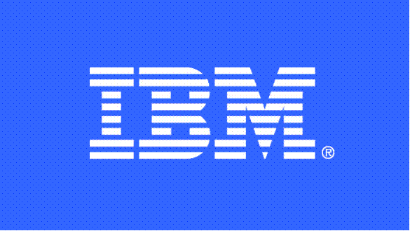 ibm logo blue
